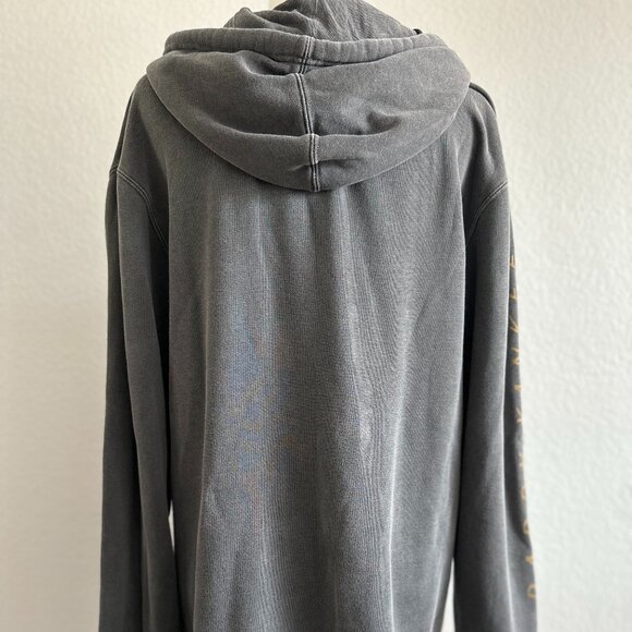 Daddy Yankee “Legendaddy” Hoodie - Medium - Charcoal Gray with Gold Print - Picture 4 of 8